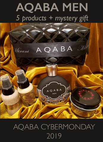 AQABA CYBERMONDAY 5 product + exotic mystery gift!