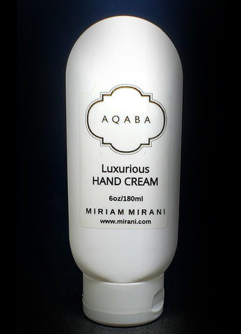 AQABA Luxurious Hand Cream - 6oz/180ml