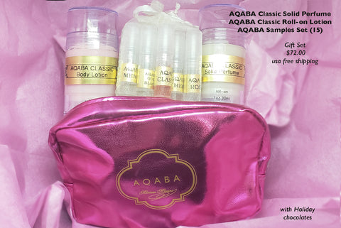 AQABA SOLID PERFUME GIFT SET