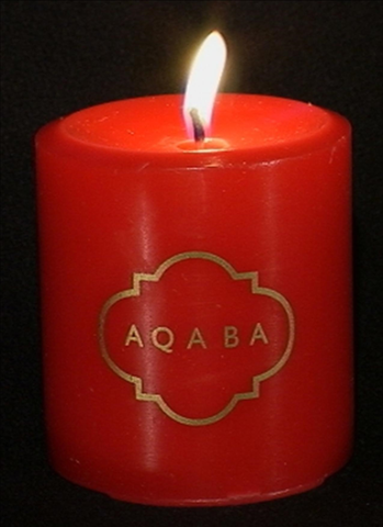 AQABA Scented CANDLE - FREE USA SHIPPING